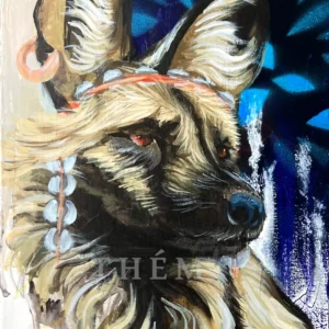 Le Lycaon, chien sauvage d'Afrique